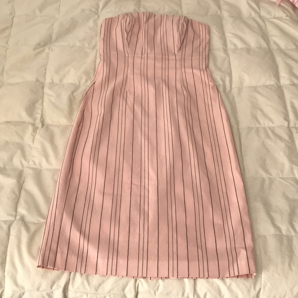 Express strapless dress